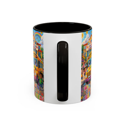 Lani™ Colorful Mug (11oz & 15oz) – "Where Being Different is CELEBRATED!" Graphic