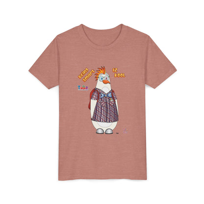 TuBz™ "Being Smart Iz Kool" Youth Graphic T-Shirt - Educational Kids Tee | TuBz4Kidz
