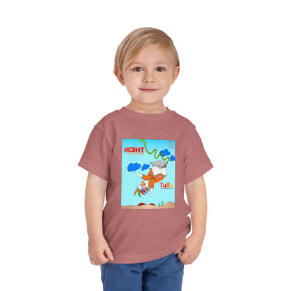 TuBz™ "I Can Do Hard Things" Toddler T-Shirt | Toddler Short Sleeve Tee  - Positive Kids Graphic Tee