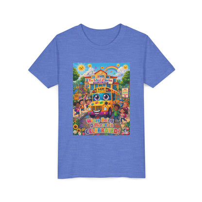 Lani™ Youth Short Sleeve Tee – "Where Being Different is CELEBRATED!" Graphic Shirt