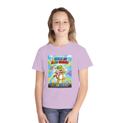 Potz™ Youth Midweight Tee – "I Guide My ADHD Energy!" Graphic Tee | Smile Universe Collection