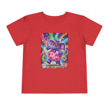 Piklez™ Toddler Short Sleeve Tee – "Born to Celebrate!" Graphic Shirt | Smile Universe Collection