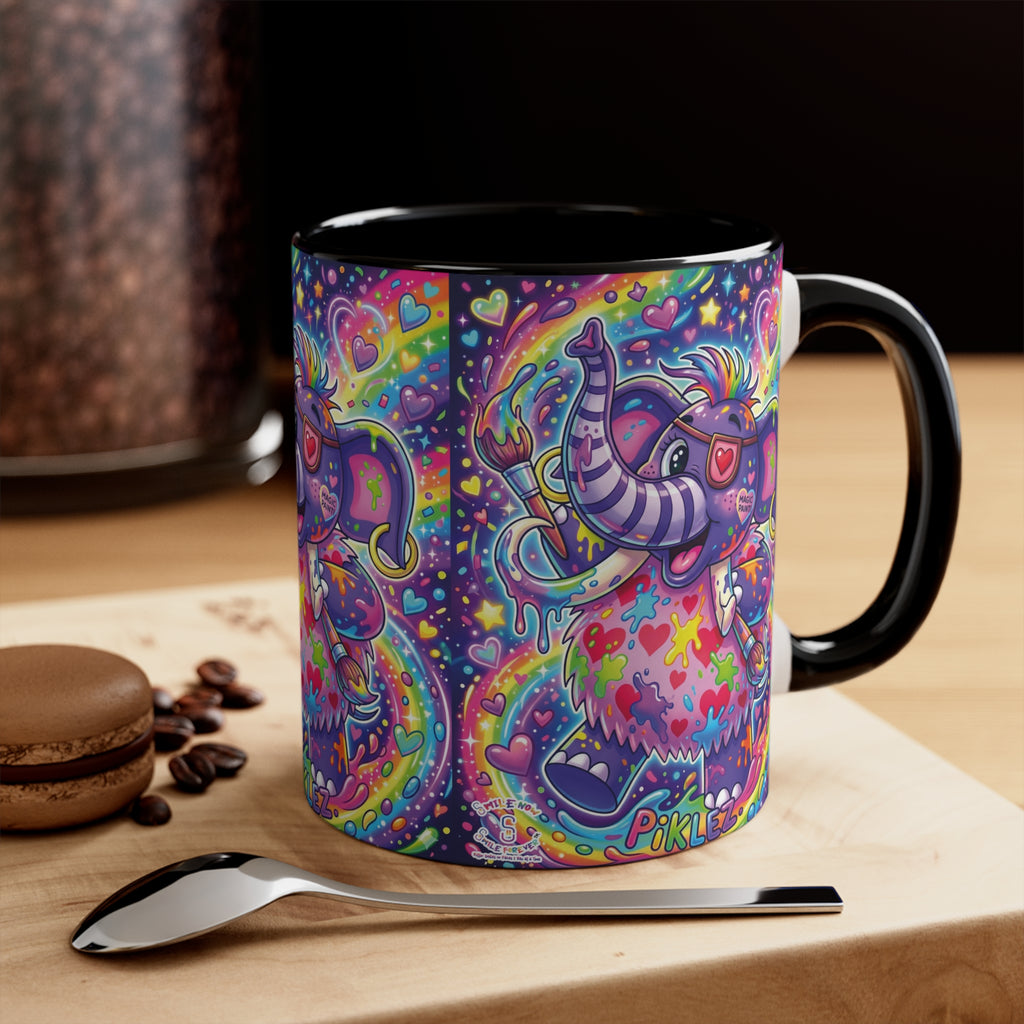 Piklez™ Accent Mug – "Magic Paint!" Graphic | Smile Universe Collection