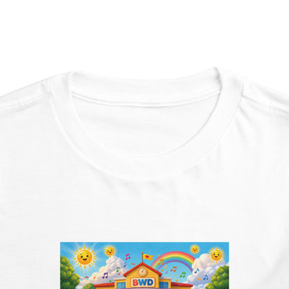 Lani™ Toddler Short Sleeve Tee – "Where Being Different is CELEBRATED!" Graphic Shirt