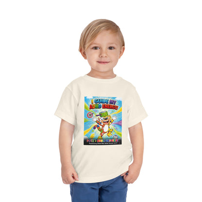 Potz™ Toddler Short Sleeve Tee – "I Guide My ADHD Energy!" Graphic Tee | Smile Universe Collection