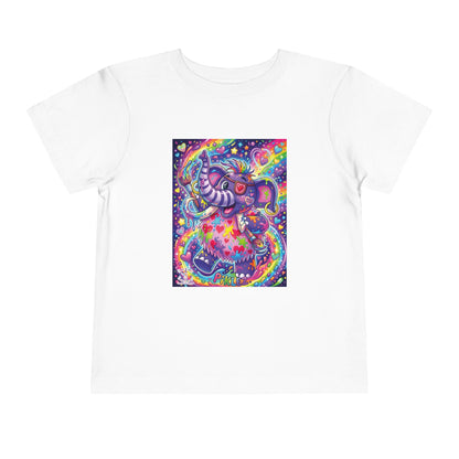 Piklez™ Toddler Short Sleeve Tee – "Magic Paint!" Graphic Shirt | Smile Universe Collection