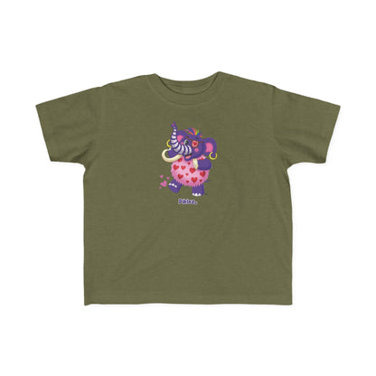 Piklez™ Toddler's Fine Jersey Tee – "Full of Love!" Graphic Shirt | Smile Universe Collection