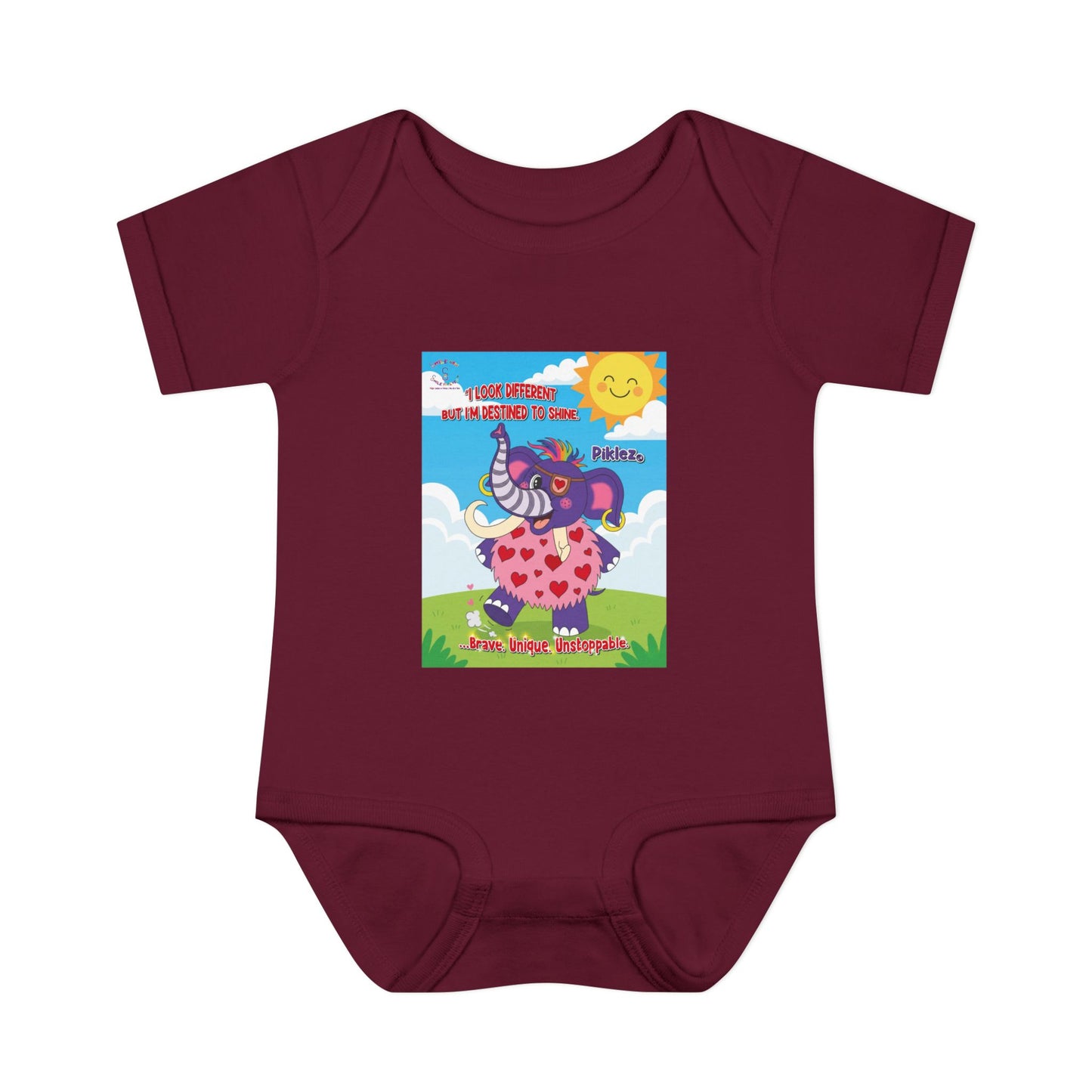 Piklez™ Infant Bodysuit – “Destined to Shine” Baby Outfit | Smile Universe Collection