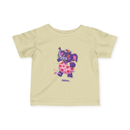 Piklez™ Infant Fine Jersey Tee – "Full of Love!" Graphic Shirt | Smile Universe Collection