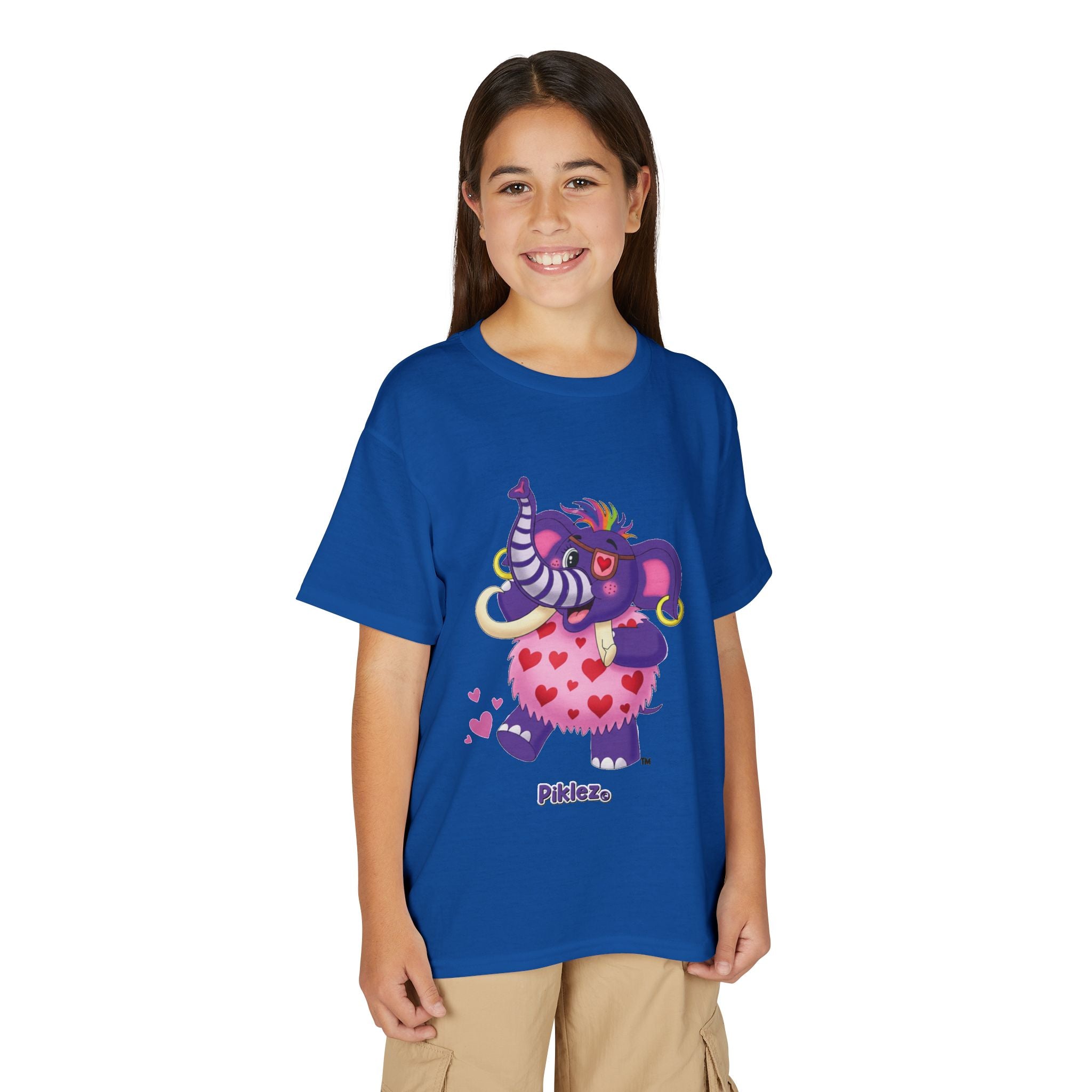 Piklez™ Youth DryBlend® T-Shirt – "Full of Love!" Graphic Shirt | Smile Universe Collection