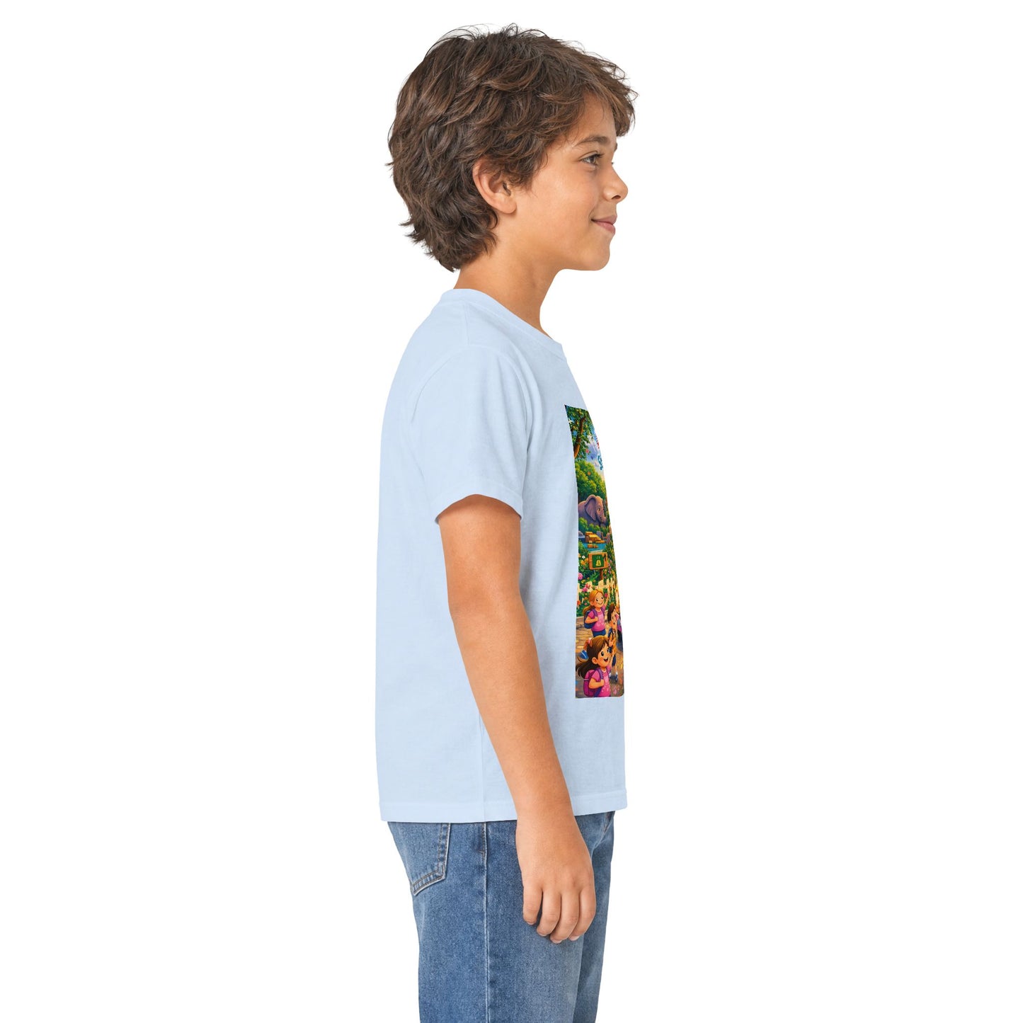 Lani™ Kids Softstyle Tee – "Adventure Starts With Us!" Graphic