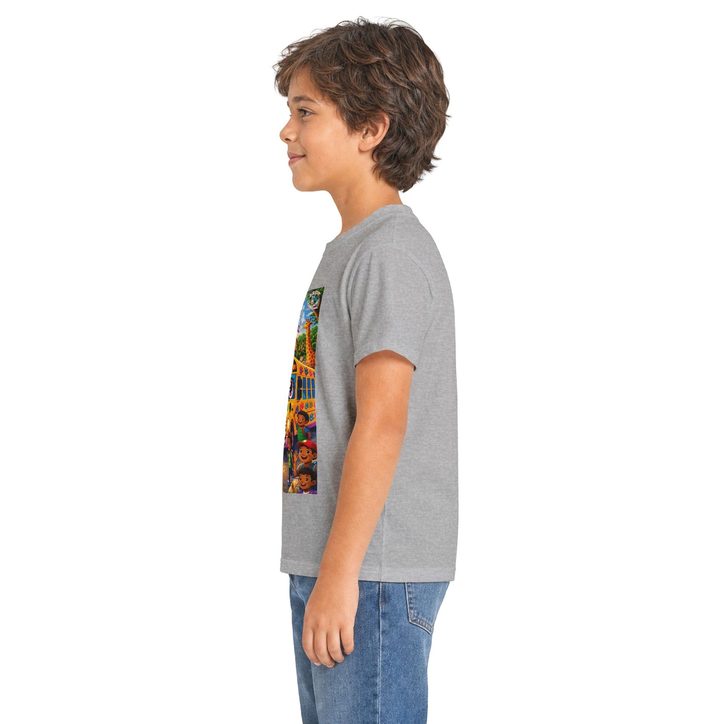 Lani™ Kids Softstyle Tee – "Adventure Starts With Us!" Graphic