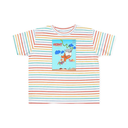 TuBz™ "I Can Do Hard Things" Toddler T-Shirt | Toddler's Fine Jersey Tee  - Positive Kids Graphic Tee