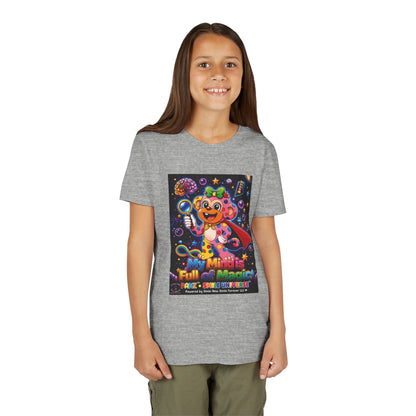 Panz™ Youth Short Sleeve Tee – "My Mind is Full of Magic" Graphic | Smile Universe Collection
