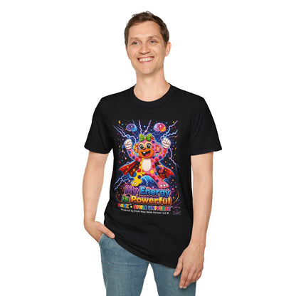 Panz™ Unisex Softstyle T-Shirt  for Adult– "My Energy is Powerful" Graphic Tee | Smile Universe Collection