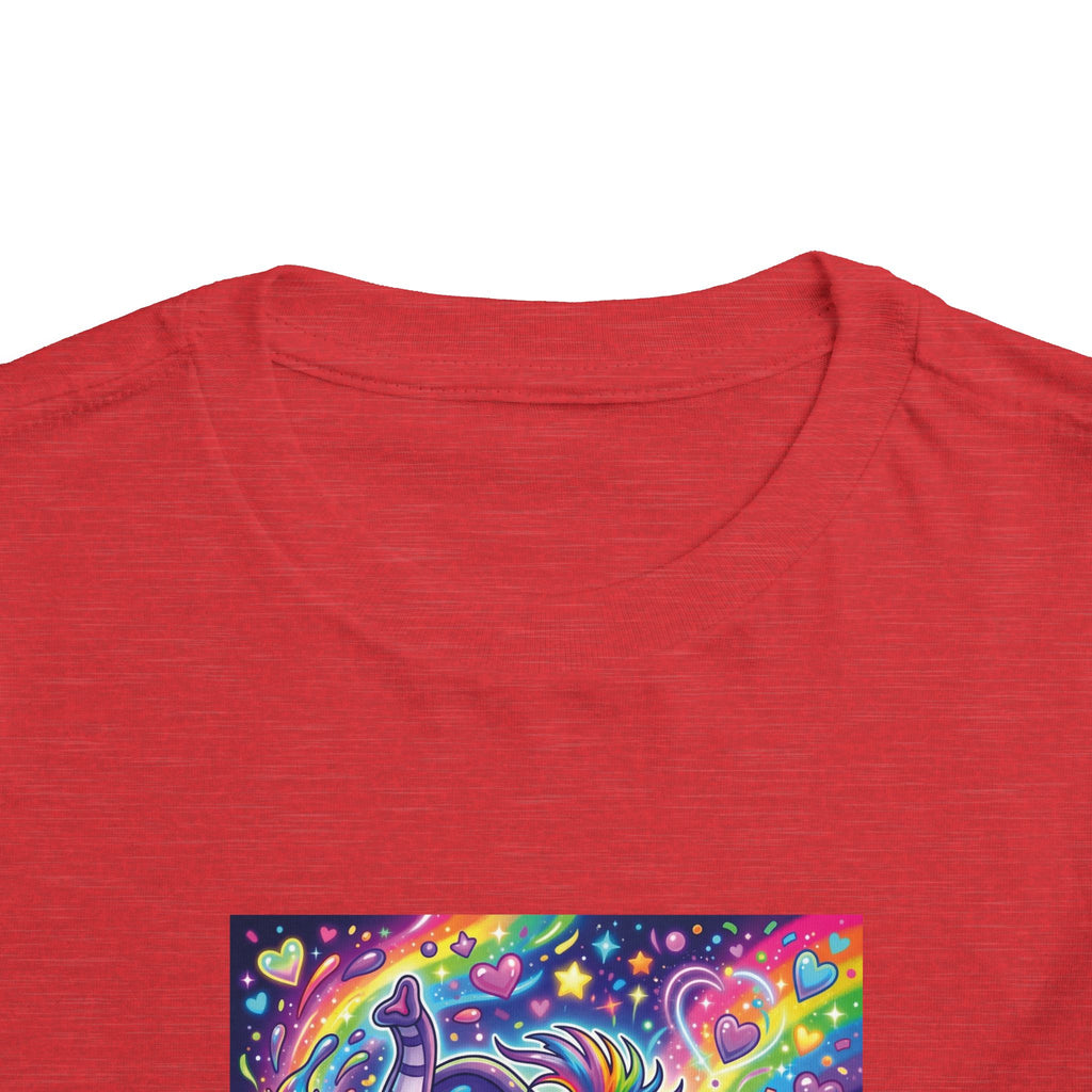 Piklez™ Toddler Short Sleeve Tee – "Magic Paint!" Graphic Shirt | Smile Universe Collection