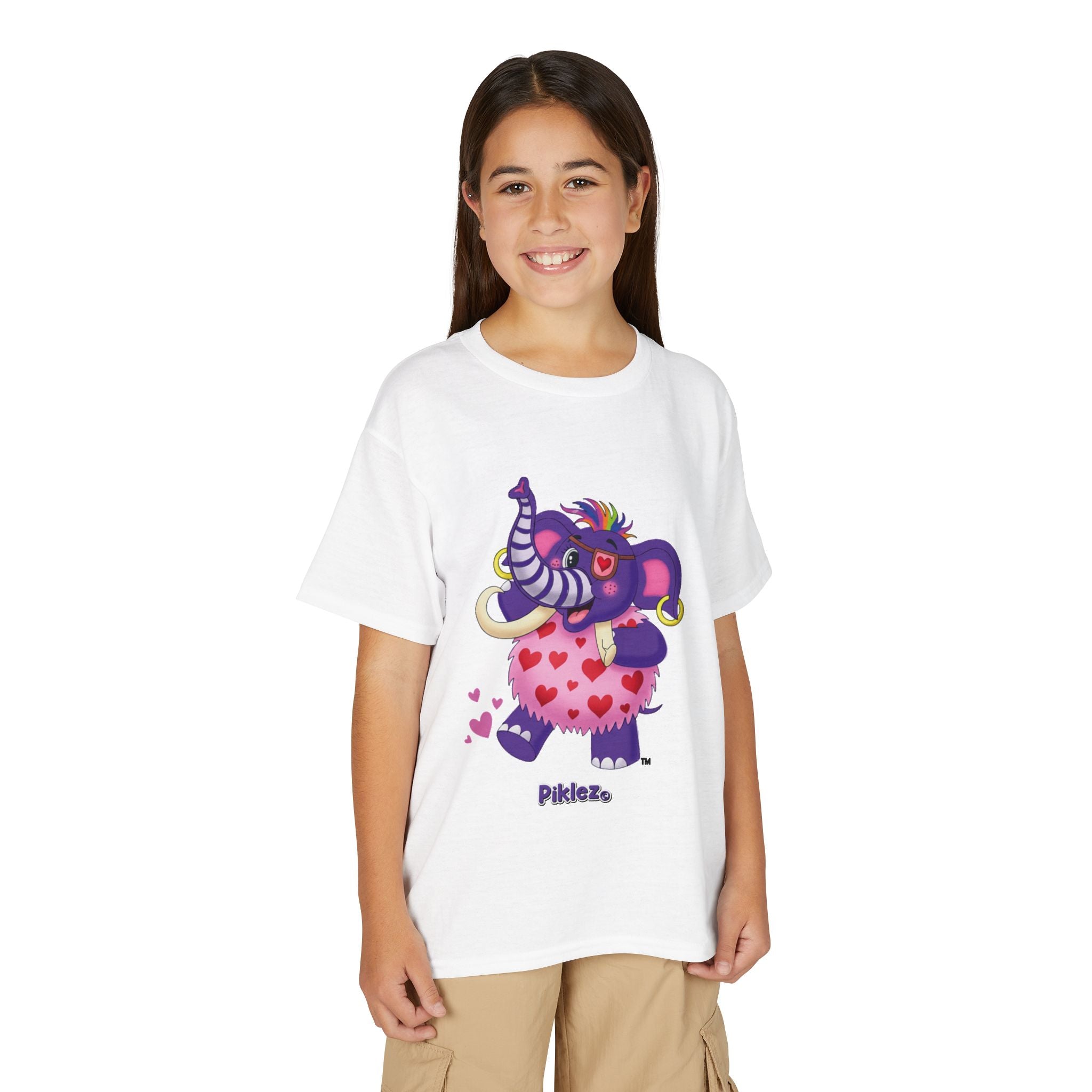 Piklez™ Youth DryBlend® T-Shirt – "Full of Love!" Graphic Shirt | Smile Universe Collection