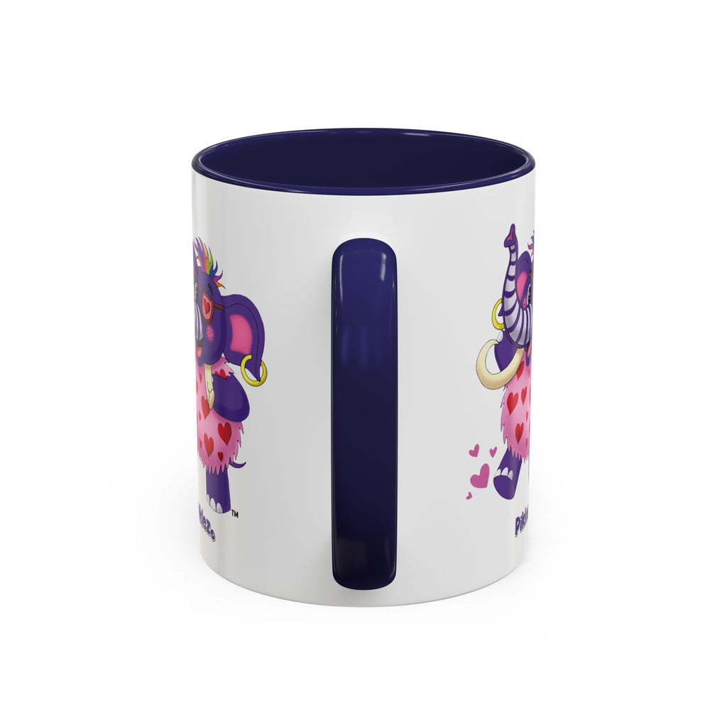 Piklez™ Accent Coffee Mug (11oz & 15oz) – "Full of Love!" Graphic | Smile Universe Collection
