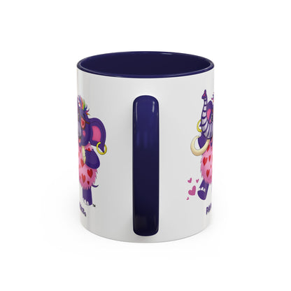 Piklez™ Accent Coffee Mug (11oz & 15oz) – "Full of Love!" Graphic | Smile Universe Collection