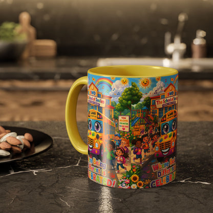 Lani™ Colorful Mug (11oz & 15oz) – "Where Being Different is CELEBRATED!" Graphic