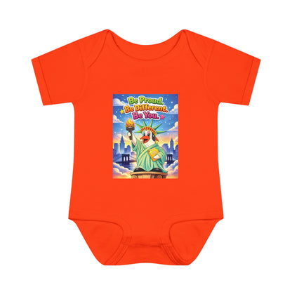 TuBz™ "Be Proud. Be Different. Be You." Infant Bodysuit - Inspirational Baby Onesie