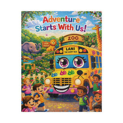 Lani™ Puzzle (110, 252, 520 & 1014-piece) – "Adventure Starts With Us!" Graphic
