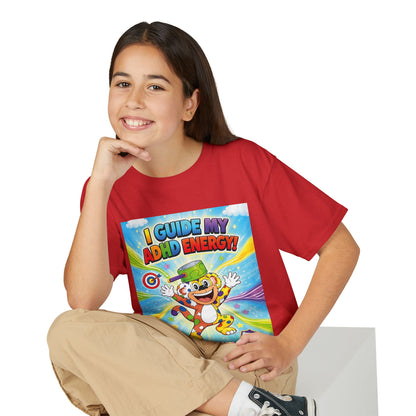 Potz™ Youth DryBlend® T-Shirt – "I Guide My ADHD Energy!" Graphic Tee | Smile Universe Collection