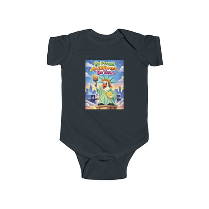 TuBz™ "Be Proud. Be Different. Be You." Infant Bodysuit - Inspirational Baby Onesie