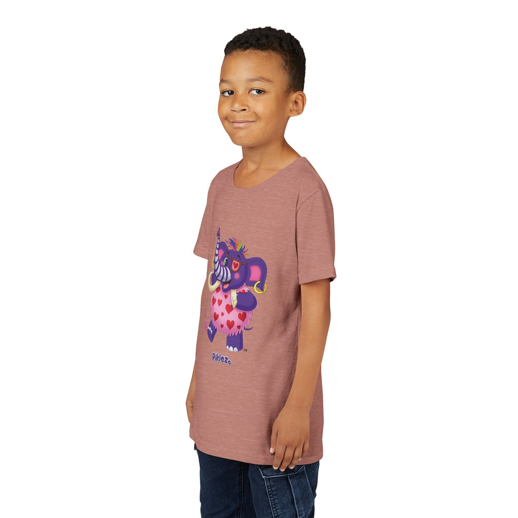 Piklez™ Youth Short Sleeve Tee – "Full of Love!" Graphic Shirt | Smile Universe Collection