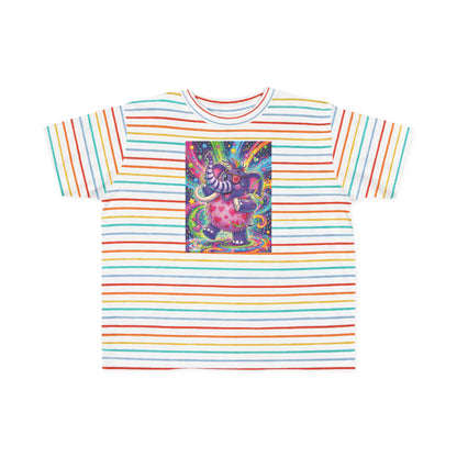 Piklez™ Toddler's Fine Jersey Tee – "Born to Celebrate!" Graphic Shirt | Smile Universe Collection