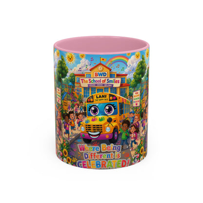Lani™ Colorful Mug (11oz & 15oz) – "Where Being Different is CELEBRATED!" Graphic