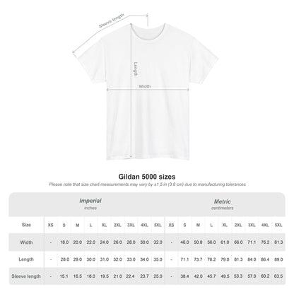 Panz™ Unisex Heavy Cotton™ Tee – "Differently Amazing & Loudly Autistic!" Graphic | Smile Universe Collection