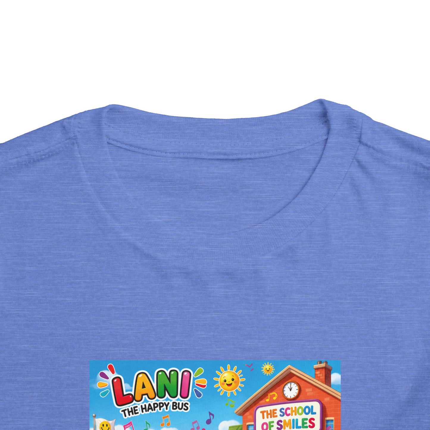 Lani™ Toddler Short Sleeve Tee – "Let's Sing Happiness Together!" Graphic