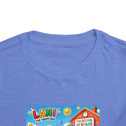 Lani™ Toddler Short Sleeve Tee – "Let's Sing Happiness Together!" Graphic
