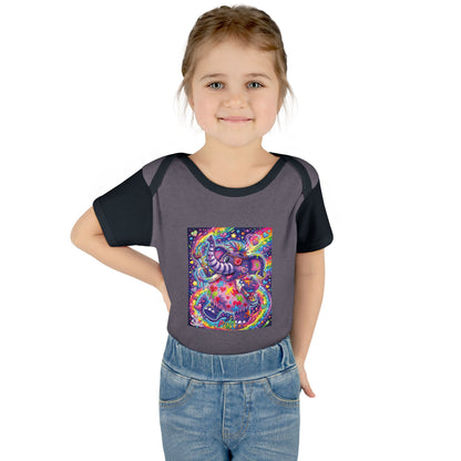 Piklez™ Infant Baby Rib Bodysuit – "Magic Paint!" Graphic | Smile Universe Collection