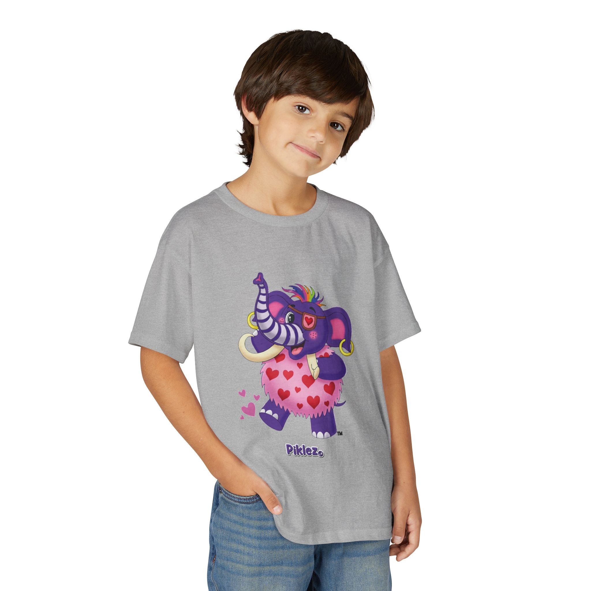 Piklez™ Youth DryBlend® T-Shirt – "Full of Love!" Graphic Shirt | Smile Universe Collection