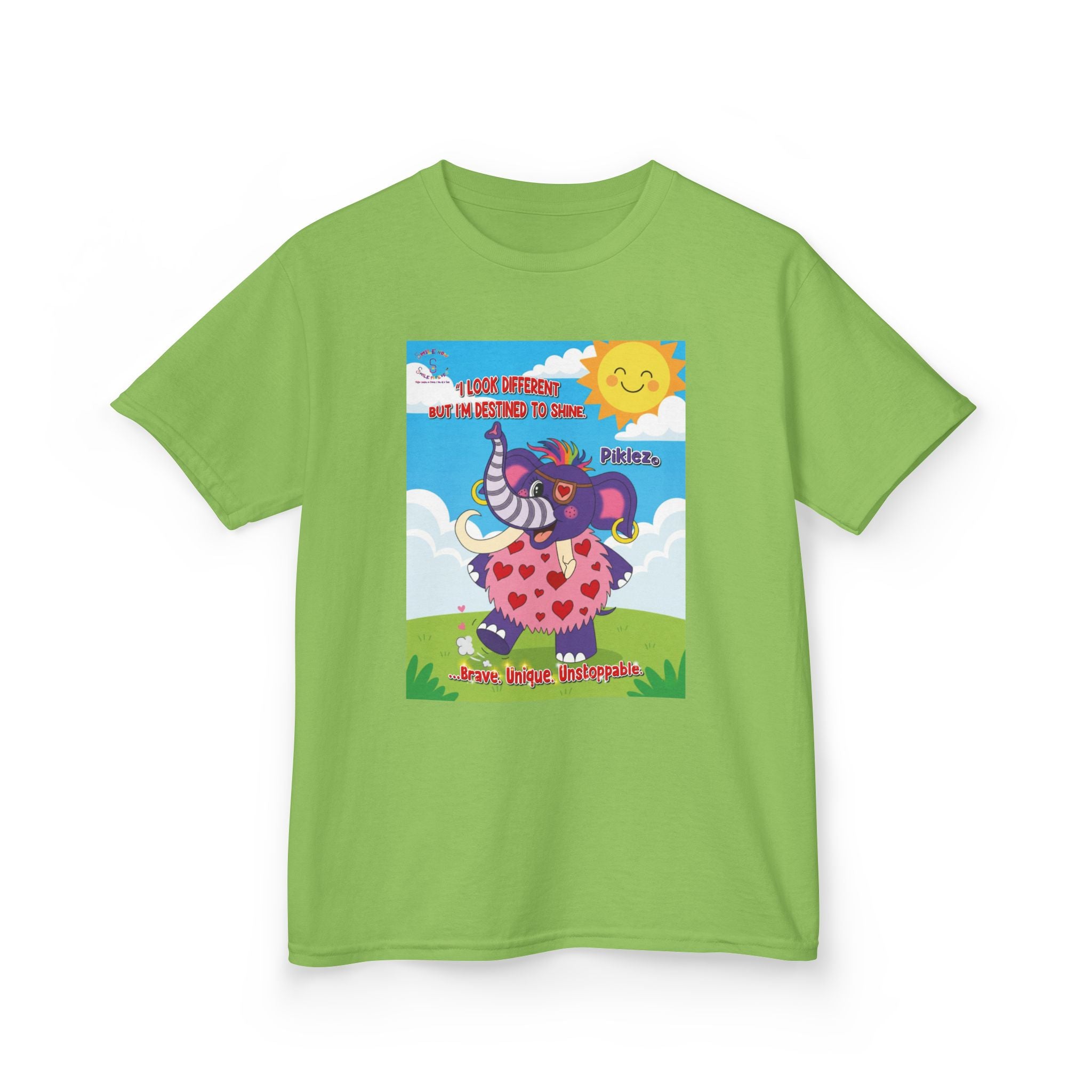 Piklez™ T-Shirt – “Destined to Shine” Graphic Shirt | Smile Universe Piklez Collection