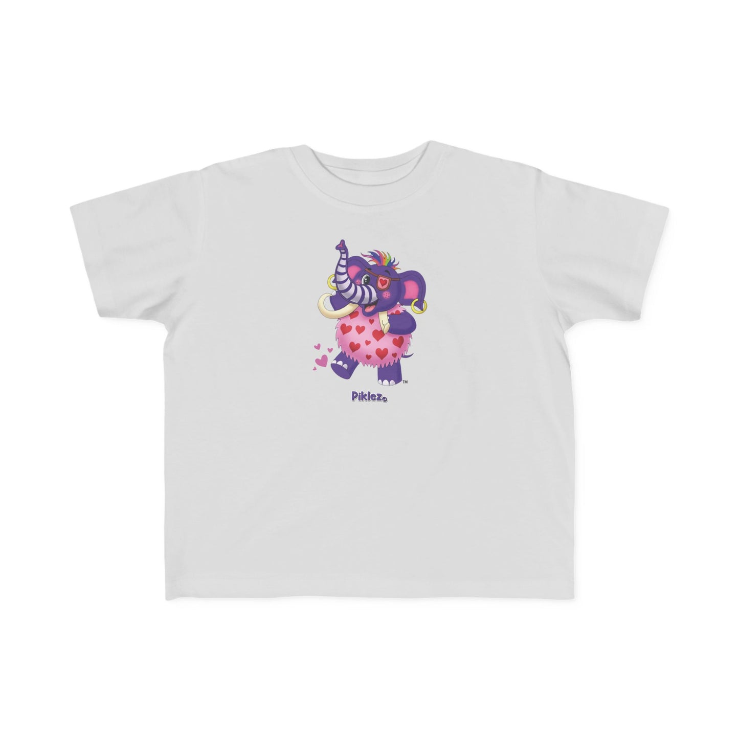 Piklez™ Toddler's Fine Jersey Tee – "Full of Love!" Graphic Shirt | Smile Universe Collection