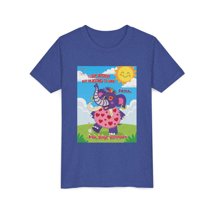 Piklez™ Kids T-Shirt Youth Tee – “Destined to Shine” Graphic Tee | Smile Universe Collection