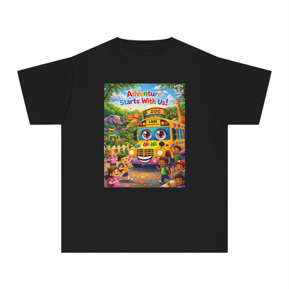 Lani™ Youth Midweight Tee – "Adventure Starts With Us!" Graphic