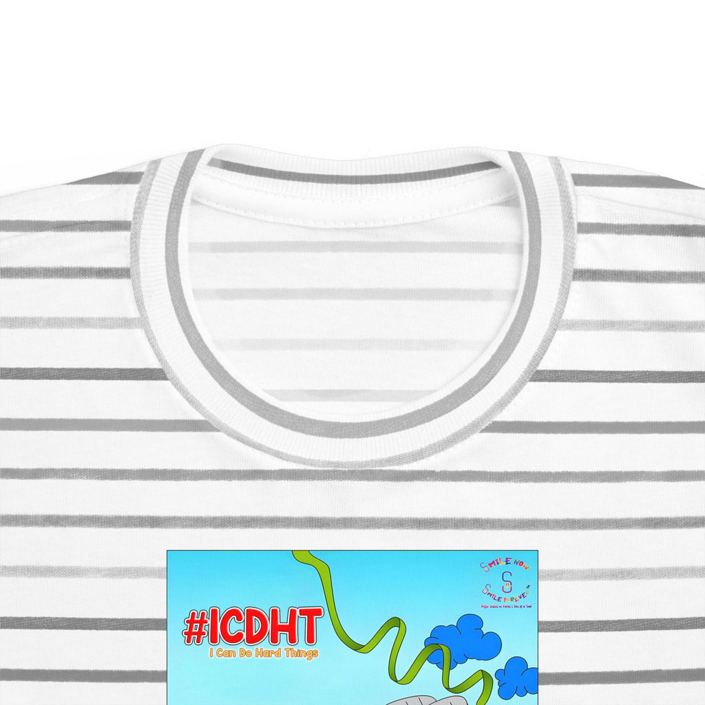 TuBz™ "I Can Do Hard Things" Toddler T-Shirt | Toddler's Fine Jersey Tee  - Positive Kids Graphic Tee