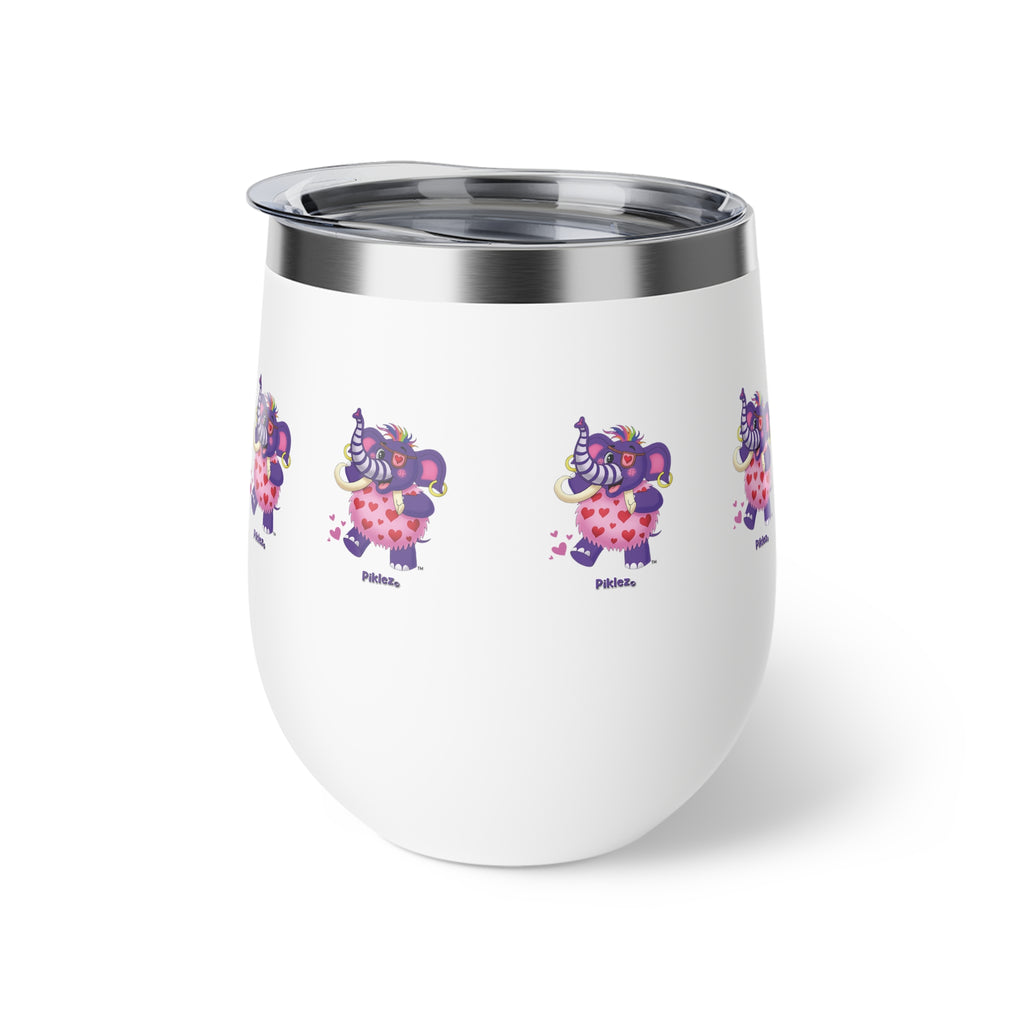 Piklez™ 12oz Copper Vacuum Insulated Cup – "Full of Love!" Graphic | Smile Universe Collection