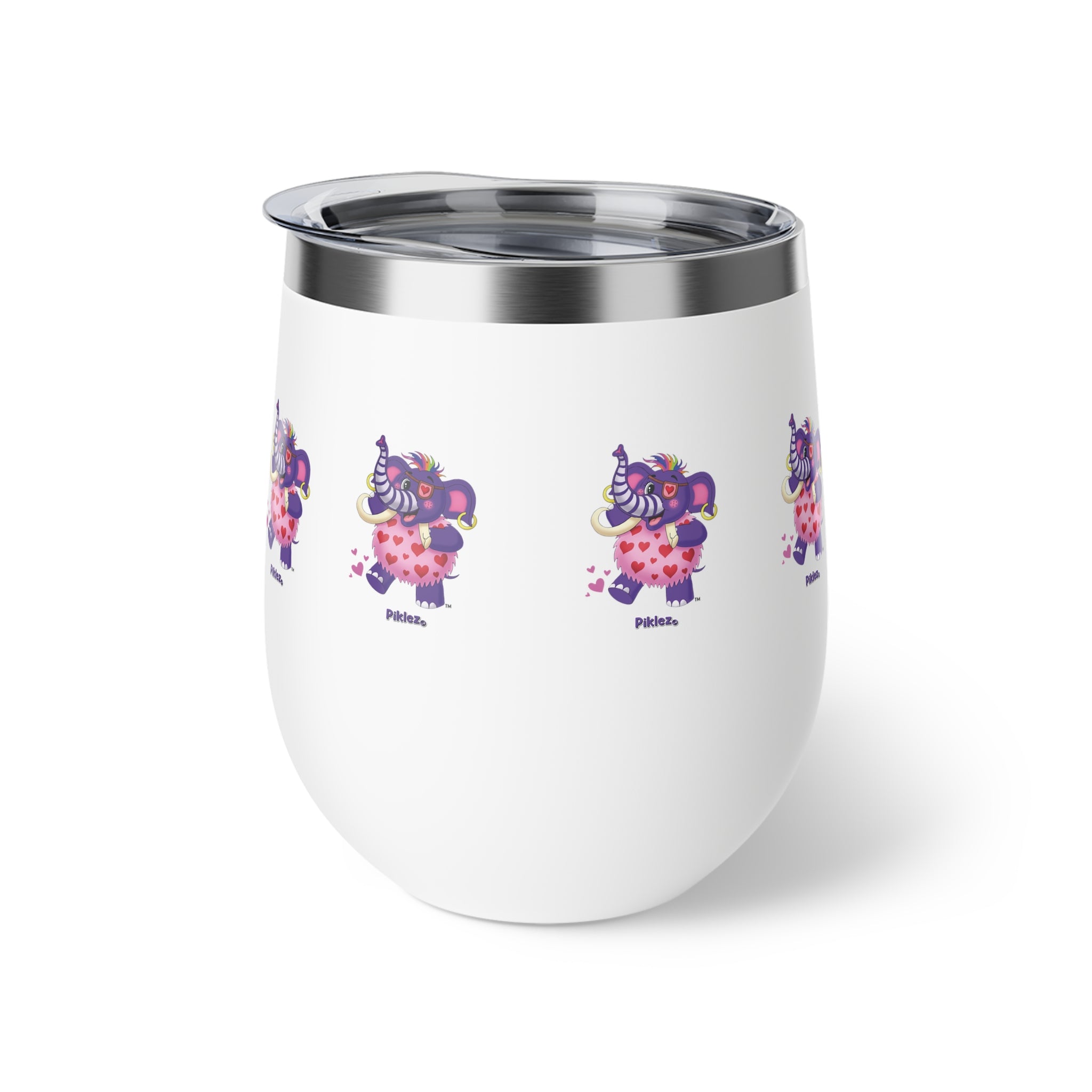 Piklez™ 12oz Copper Vacuum Insulated Cup – "Full of Love!" Graphic | Smile Universe Collection