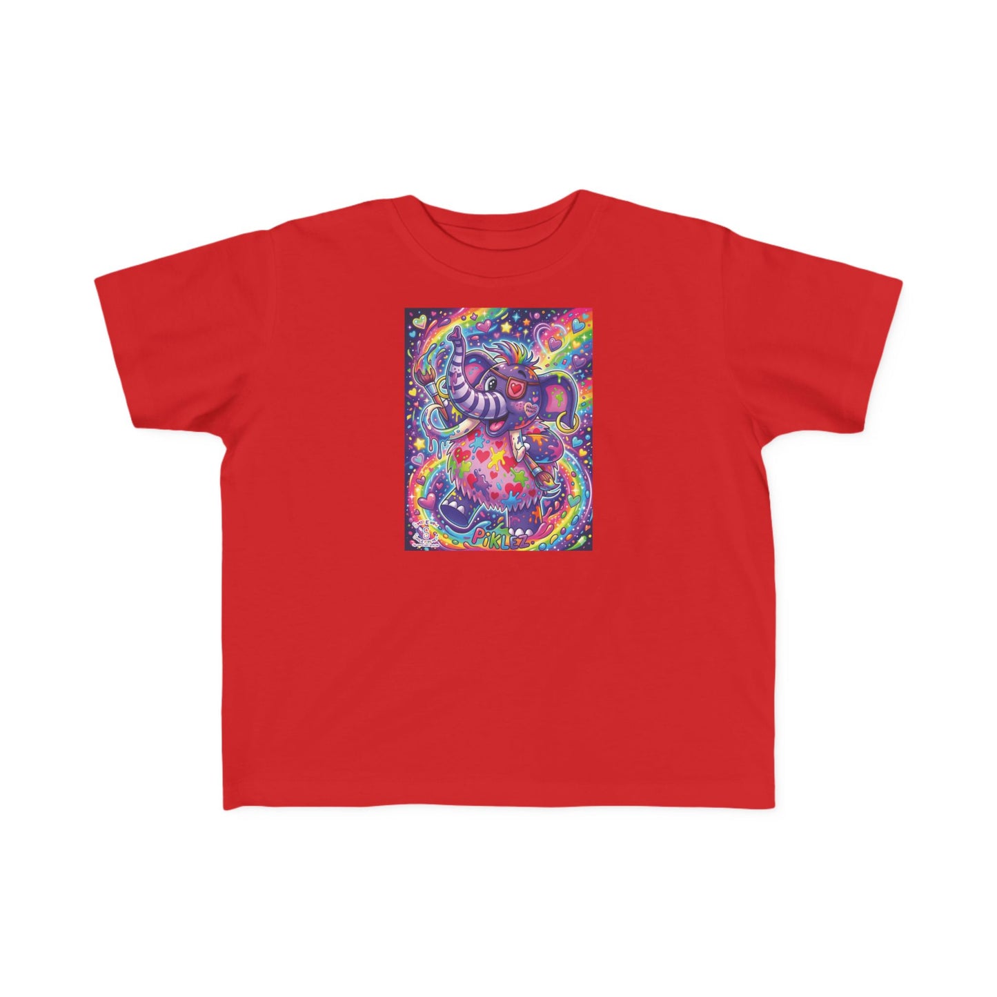 Piklez™ Kids Heavy Cotton™ Tee – "Magic Paint!" Graphic Shirt | Smile Universe Collection