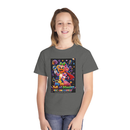Panz™ Youth Midweight Tee – "My Mind is Full of Magic" Graphic | Smile Universe Collection