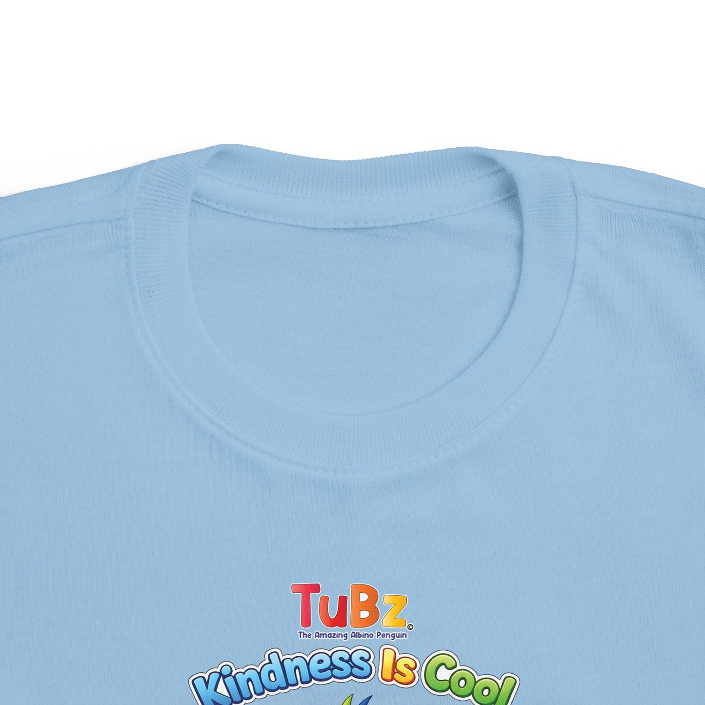 TuBz™ "Kindness Is Cool" Kids T-Shirt - Positive Message Graphic Tee | Smile Universe TuBz4Kidz