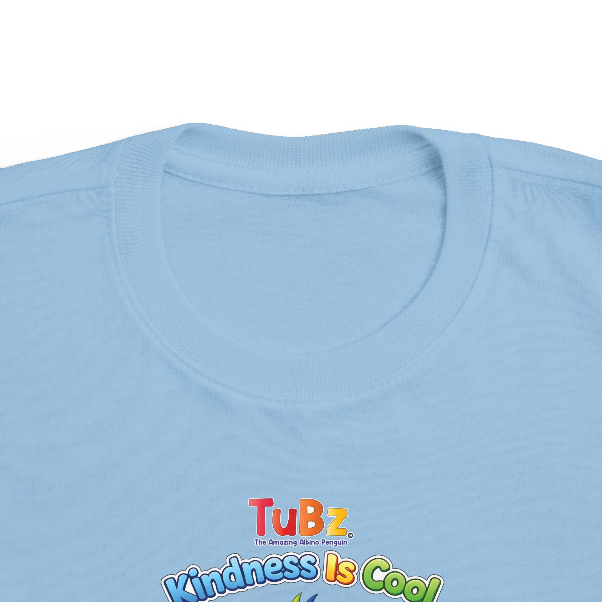 TuBz™ "Kindness Is Cool" Kids T-Shirt - Positive Message Graphic Tee | Smile Universe TuBz4Kidz