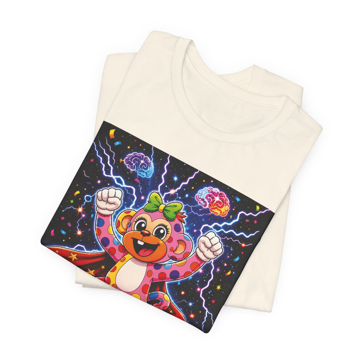Panz™ Unisex Jersey Short Sleeve Tee For Adult– "My Energy is Powerful" Graphic Tee | Smile Universe Collection
