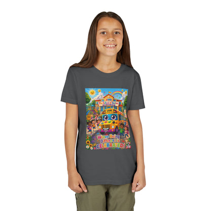 Lani™ Youth Short Sleeve Tee – "Where Being Different is CELEBRATED!" Graphic Shirt