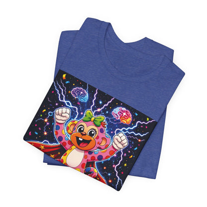 Panz™ Unisex Jersey Short Sleeve Tee For Adult– "My Energy is Powerful" Graphic Tee | Smile Universe Collection